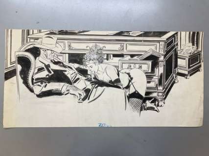 Gillon, Paul | Gillon - Dessin original - Fellation | Catawiki