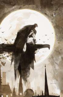 Keron Grant - Batman Commission Illustration Original Art (c. 2000s)....