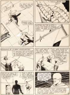 Lou Fine Wonderworld Comics #10 Page 9 Original Art (Fox, 1940)....