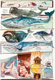 Bill Sienkiewicz Moby Dick: Classics Illustrated Page 22 Original Art (Berkey Publishing Group, 1990)....