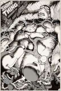 Shawn McManus Swamp Thing #32 Splash Page 7 Original Art (DC, 1985)....