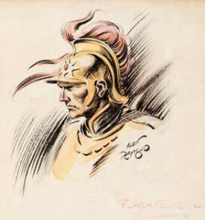 Alex Raymond - Flash Gordon Illustration Original Art (circa 1930s).... | Heritage