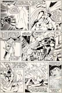 John Byrne and Dan Green Avengers #188 Page 19 Original Art (Marvel, 1979).... | Heritage