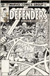 Al Milgrom Defenders #109 Cover Original Art (Marvel, 1982).... | Heritage