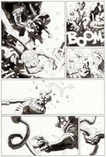 Mike Mignola Dark Horse Presents #7 Story Page 6 Hellboy Original Art (Dark Horse, 2011)....