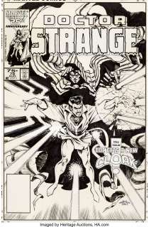 Chris Warner Doctor Strange #78 Cover Original Art (Marvel, 1986)....