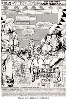 Bob McLeod And Tom Palmer | Star Wars #86 Splash Page 1 Original Art (Marvel, 1984). | Heritage