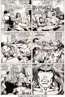 Barry Smith And Sal Buscema | Conan the Barbarian #6 Story Page 5 Original Art (Marvel, 1971). | Heritage