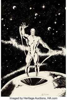 John Buscema - Silver Surfer Silver Surfer Sub-Mariner Avengers Fantastic Four Avengers Annual