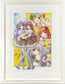 Aoi Nishimata & Hiro Suzuhira Autographed Color Reproduction Illustration "Shuffle! Festival" | Mandarake (Big Web)