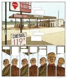 Andreas | Arq, Maître noir, planche originale en couleurs directes pour cet album paru en 2008 chez Delcourt. | Septimus