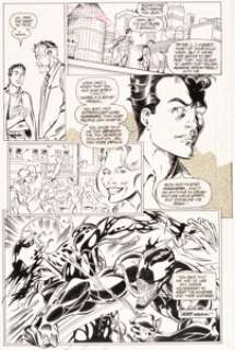 Mark Bagley and Sam de la Rosa Spider-Man Unlimited #2 Story Page 11 Original Art (Marvel, 1...