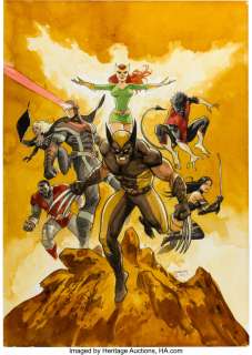 Marini, Enrico | Enrico Marini X-Men #26 Variant Cover Original Art (Marvel/Panini Comics, 2021).... | Heritage