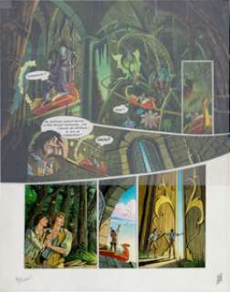 Magnin, Florence - Florence Magnin L‘Héritage d‘Emilie, L‘Arcane #5 Story Page 27 Original Art (Dargaud, 2008)....