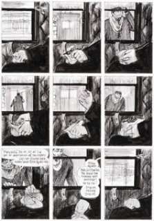 Eddie Campbell, Peter Mullins, and April Post - From Hell #5 Chapter 8 Story Page 35 Original Art (Mad Love Publishi...