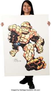 Kirby, Jack | Jack Kirby - The Thing San Diego Comic Con Illustration Original Art (SDCC, 1980).... | Heritage