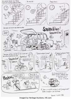 Pedrosa, Cyril - Cyril Pedrosa Auto bio 30 millions d‘amis Story Page 35 Original Art (Fluide Glacial, 2008)....
