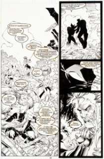 Thibert, Art - Art Thibert and Dan Panosian X-Men #13 Story Page 21 Original Art (Marvel, 1992)....