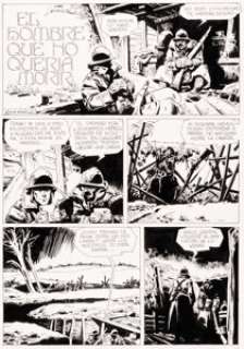 Bermejo, Luis - Luis Bermejo Cimoc #13 Complete 8-Page Story Original Art (NORMA Editorial, 1981).... (Total: 8 Original Art)