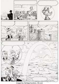 Rosa, Don - Don Rosa The Life and Times of Scrooge McDuck - Uncle Scrooge #289 Story Page 15 Original Art (Gladstone, 1994).... (Total: 2 Original Art)