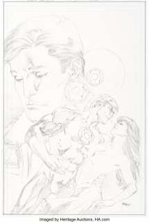 Reis, Ivan - Ivan Reis Green Lantern #30 Cover Original Art (DC, 2008). ...