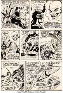 Cockrum, Dave | Dave Cockrum and Sam Grainger The X-Men #95 Story Page 16 Original Art (Marvel, 1975).... | Heritage