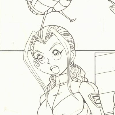 Time Blast Pg.6 - Original Art | Russ Cochran