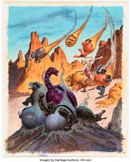 Norem, Earl - Earl Norem He-Man and the Masters of the Universe Magazine #7 Summer-1986 Painting Original Art (Telepictures, 198...