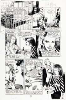 Ridgway, John - John Ridgway Hellblazer #4 Story Page 7 Original Art (DC, 1988)....