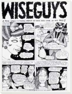 Kominsky-Crumb, Aline - Aline Kominsky-Crumb Twisted Sisters #4 Complete 10-Page Story "Wiseguys" Original Art (Kitchen Sink Press, 1994).... (Total: 10 Items)