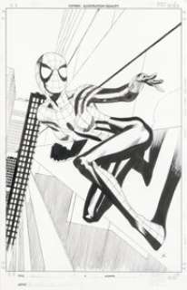 Olliffe, Pat - Pat Olliffe and Al Williamson Spider-Girl #53 Cover Original Art (Marvel, 2003)....