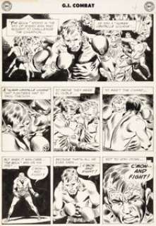 Kubert, Joe - Joe Kubert G.I. Combat #68 Sgt. Rock Origin Story Page 4 Original Art (DC, 1959)....
