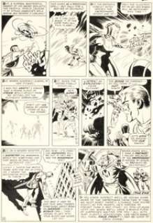 Heck, Don | Don Heck and Wally Wood Avengers #20 Story Page 20 Original Art (Marvel, 1965).... | Heritage