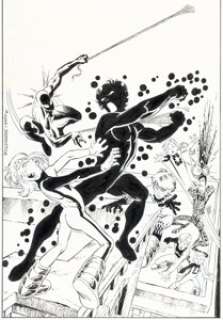 Bogdanove, Jon | Jon Bogdanove and Hilary Barta Power Pack #33 Cover Original Art (Marvel, 1987).... | Heritage