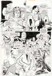 Guice, Jackson "Butch" | Jackson "Butch" Guice and Joe Rubinstein DC / Marvel All Access #4 Story Page 4 Original Art (DC, 1997).... | Heritage