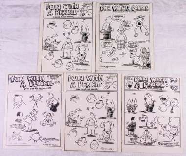 Fun with a Pencil by Stan Coe & Milt Hammer (5) | Goldfinch Auctions