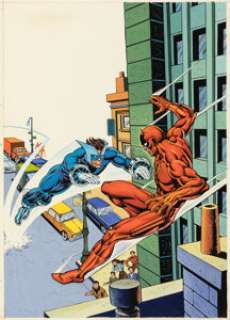 Frisano, Jean - Jean Frisano Strange #124 Cover Original Art (Lug, 1980)....