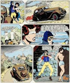 Denis Sire Bois Willys Hand-Colored Story End Page Original Art (Les Humanoïdes Associés, 1981).... | Heritage