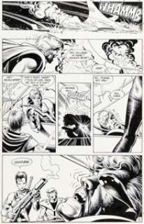 Bolland, Brian | Brian Bolland and Bruce Patterson Camelot 3000 #4 Story Page 26 Original Art (DC, 1983).... | Heritage