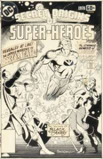 José Luis García-Lopez | DC Special Series #10 Secret Origins of Super-Heroes Cover Original Art (DC, 19... (Total: 2 Items) | Heritage