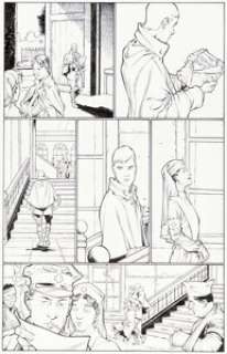 Carlos Pacheco and Jesus Merino - Arrowsmith #4 Story Page 12 Original Art (Wildstorm, 2003).