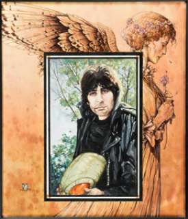 Michael Zulli | The Comics Journal #169 Neil Gaiman Cover Painting Original Art (Fantagraphics Books, 1994). | Heritage