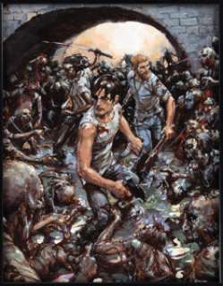 Clayton Crain - Walking Dead #1 Variant Cover Original Art (Image, 2015).