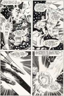 Jack Kirby and Vince Colletta New Gods #3 Story Page 2 Original Art (DC, 1971).