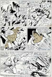 John Buscema and Tom Palmer Avengers #83 Story Page 11 Original Art (Marvel, 1970). | Heritage
