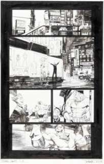 Sean Gordon Murphy Tokyo Ghost #1 Story Page 17 Original Art (Image, 2015).