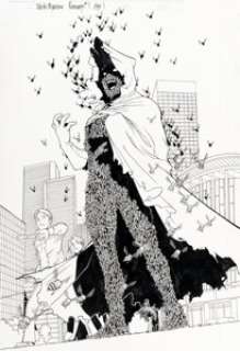 Takeshi Miyazawa and Craig Yeung Runaways #7 Splash Page 1 Original Art (Marvel, 2005).