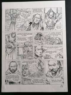 Delaby, Philippe | Delaby, Philippe - Planche originale - L’Étoile polaire T2 - La Nuit comme un cheval arabe - (1995) | Catawiki