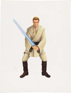 Star Wars: Episode I: Jedi Punch-Outs (Random House, 2000). (16) Joyce Patti Original Artworks. (Total: 17 Items) | Heritage