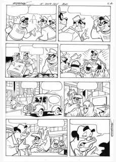 Ignasi Calvet Estéban, Ahmad Resh | Beagle Boys H 2019-324 - (V)luchtballon - page 1 + 5 sketches - (2020) | Catawiki